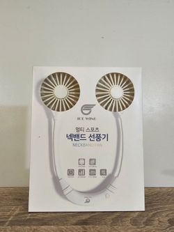 Ice Wing Neckband Fan