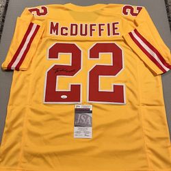 Mcduffie Signed jersey 