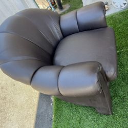 Leather Couch 