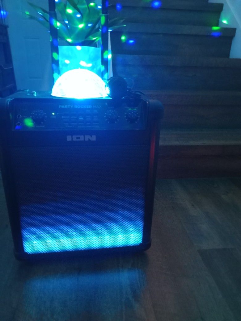 ION Party Rocker Max Karaoke 🎤 Bluetooth Speaker