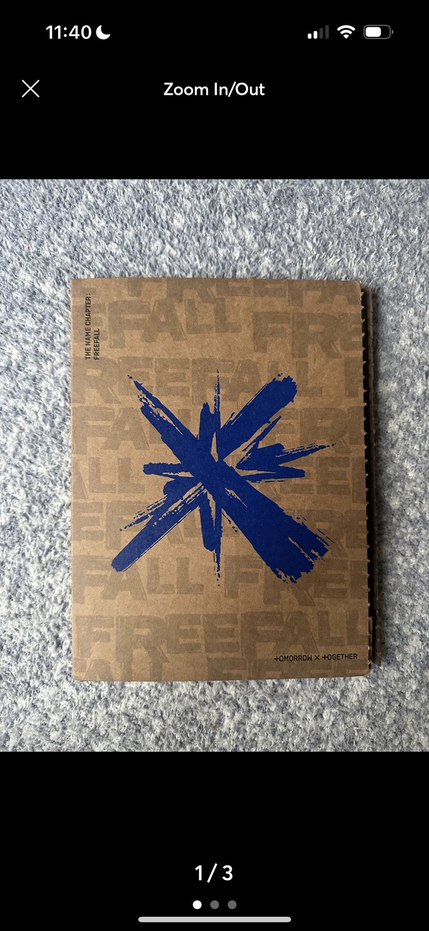 TXT - ‘The Name Chapter: Freefall’ (Melancholy Ver.) Album (SIGNED POSTCARD)