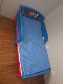 Disney Cars Toddler Bed with Mattress