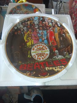 Beatles Collectible Plate