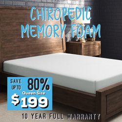 BRAND NEW - 4 Luxury Queen and King Size mattress options. Save 50-70% - ALL with a 10 year Warranty