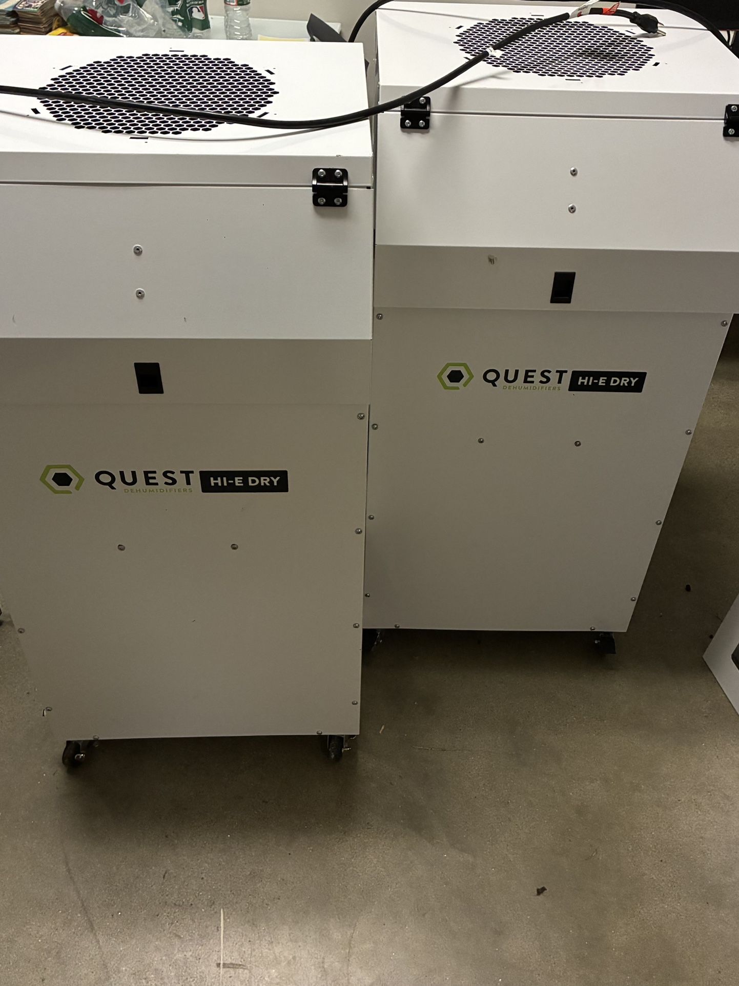 Quest Hi E Dry dehumidifier