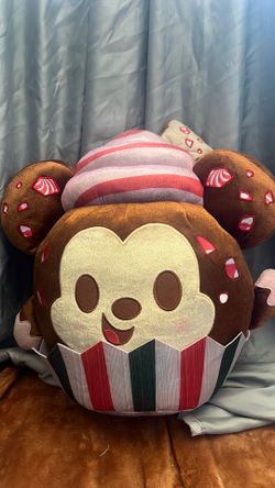 Mickey Mouse peppermint bark stuffed toy
