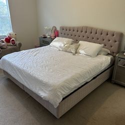 King bed frame