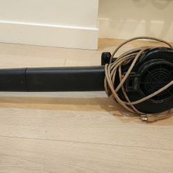 FREE Black And Decker Electric Leaf Blower.