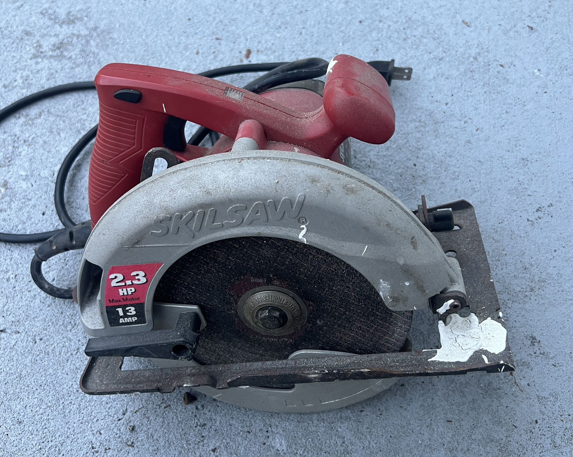 Skilsaw 5480 7 1/4” circular saw 2.3 HP