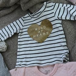 10-Piece Baby Girl Clothing Bundle – 0–3M | Only $2!