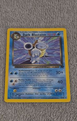 Dark blastoise 20/82 team rocket