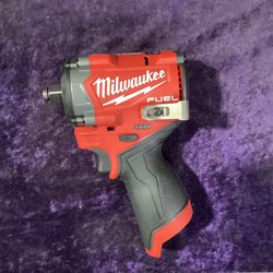 🧰🛠Milwaukee M12 FUEL Brushless Cordless Stubby 1/2” Impact Wrench-NEW!(Tool-Only)-$205!🧰🛠