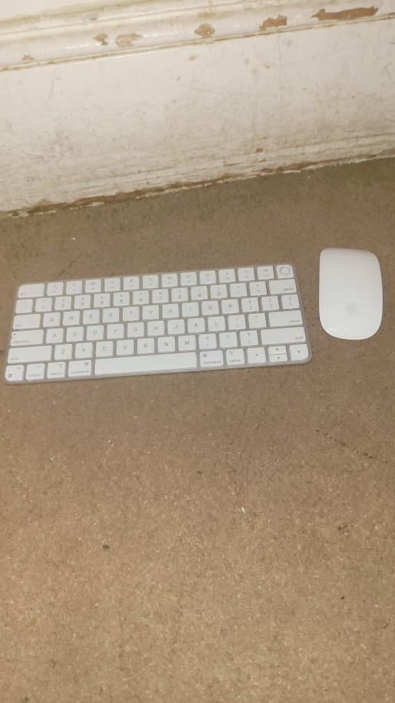 Apple Mouse And Keyboard Read Description