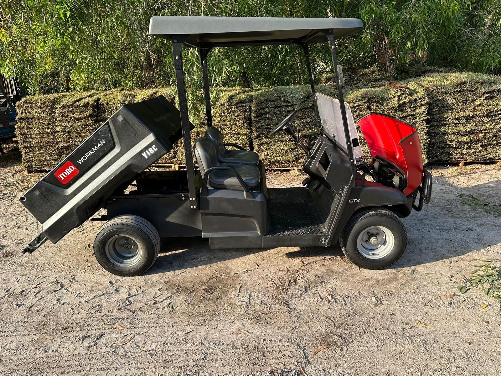 2018 Toro Workman GTX Gas