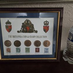 Britannia Coin And Stamp Collection 