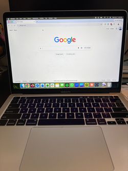MacBook Pro 13” 2020 - 512GB SSD, 8GB RAM w/ Charger