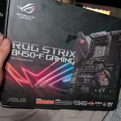 Rog Strix B450 f Gaming Motherboard 