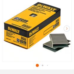 DEWALT 2 in. Leg x 1/2 in. Crown 15-1/2-Gauge Coated Steel Hardwood Flooring Staple (7,728 per Box