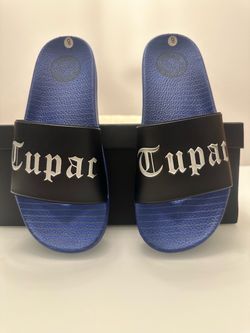 Tupac Slide Sandals Size 8
