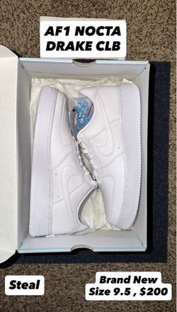 Drake Air Force 1 Low Nocta Cerfified Lover Boy