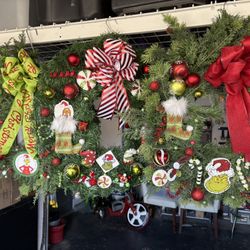 Grinch Christmas Wreaths 