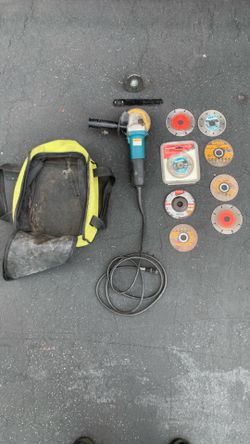 MAKITA Heavy Duty Angle Grinder 7.5 Amp +  4-1/2 inch