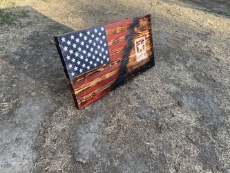 Wooden Flag