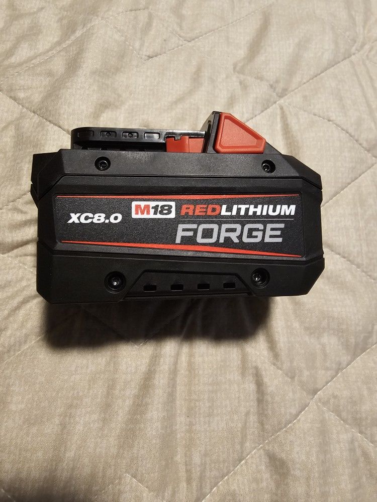 Milwaukee M18 Battery 8.0 Forge New 