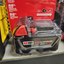 Milwaukee 5.0ah Battery