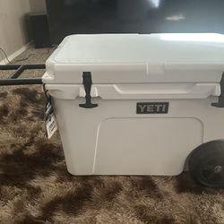 Yeti Cooler On Wheels New!