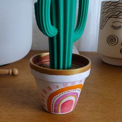 3D Printed Decorative Mini Cactus Succulent