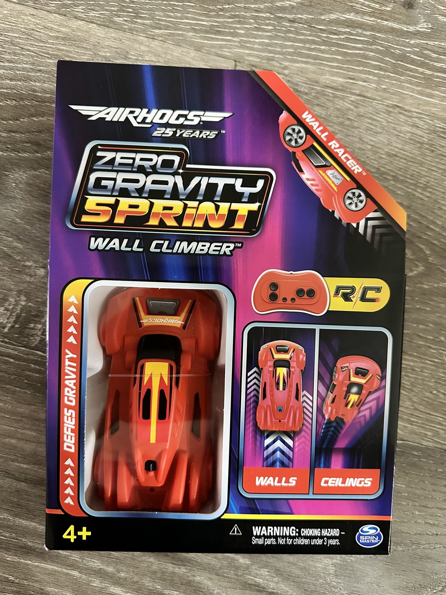 Air Hogs Zero Gravity Sprint RC Car: The Ultimate Wall-Climbing Indoor Race Car