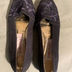 Karen Scott Suede Flats