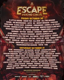 Escape 2-day GA ticket