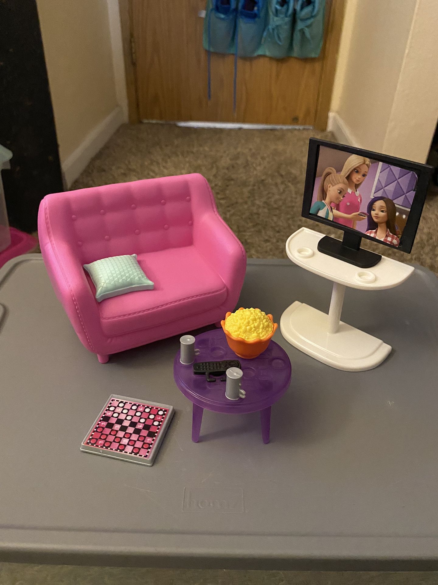 Barbie Living Room Play Set 
