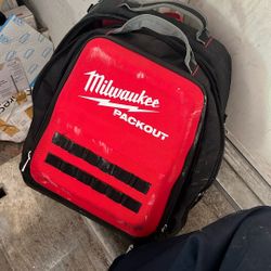 Milwaukee Tool Backpack Used 