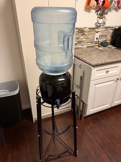5-Gallon Water Dispenser with Metal Stand