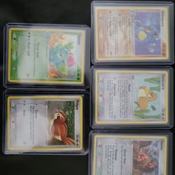 Near Mint Holos From FireRed & LeafGreen Set