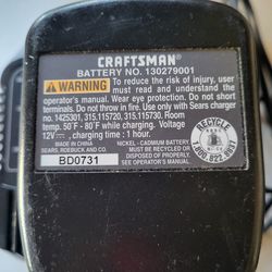 Craftsman Drill W/ Charger
