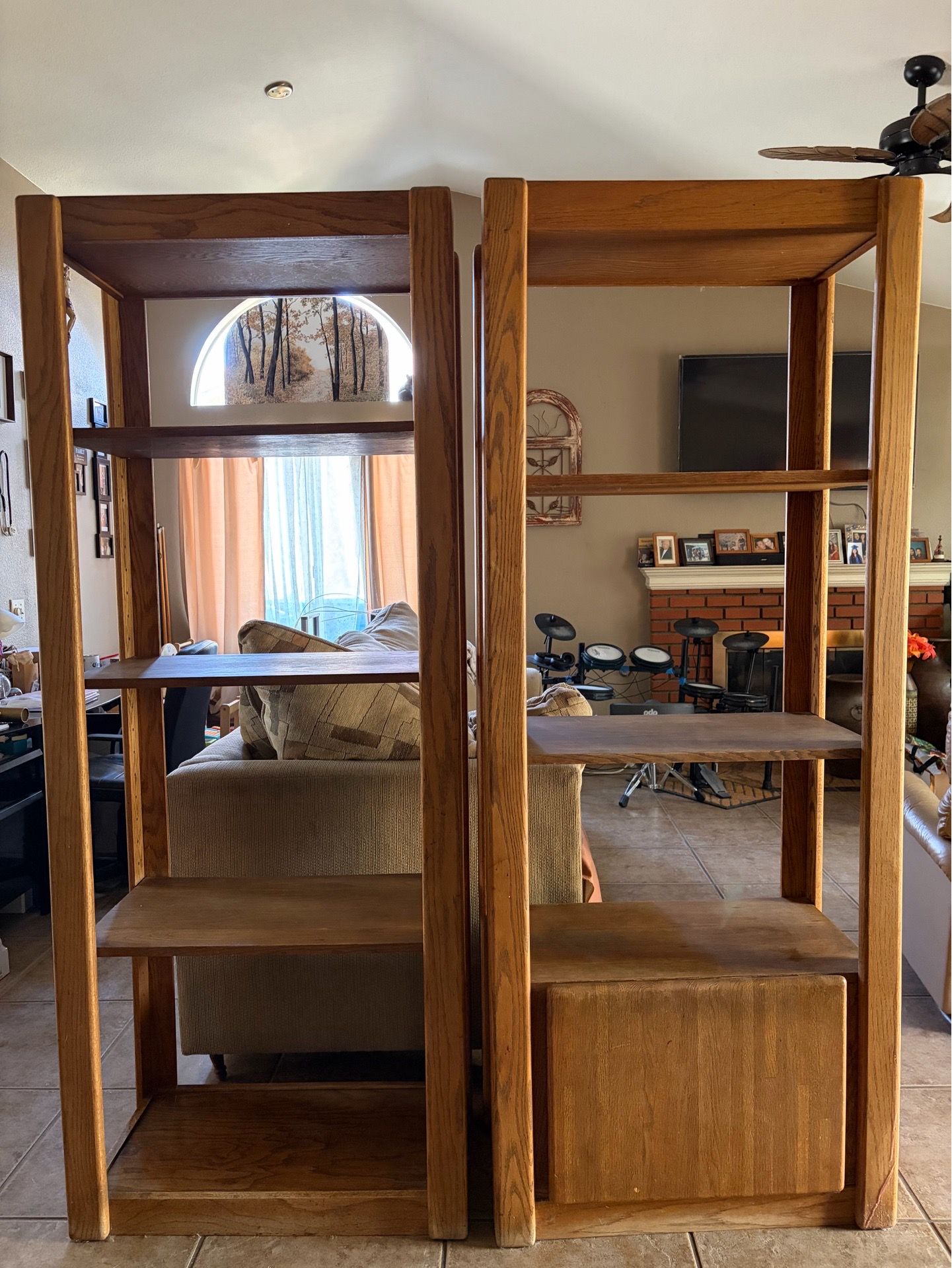 Solid Oak Shelves