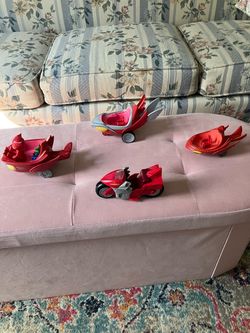 PJ Masks Owlette with gliders/motorcycle