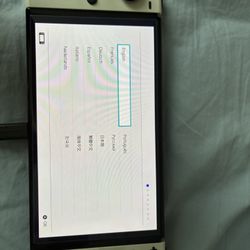 Nintendo Switch OLED Model White Console Bundle 256GB MicroSD.