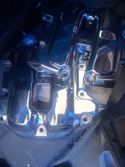 Upper and lower rocker housing  for Harley Davidson v twin engine.