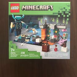 Lego Minecraft - The Warden Encounter