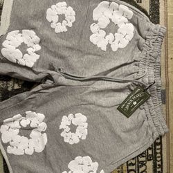 Denim Tier Shorts