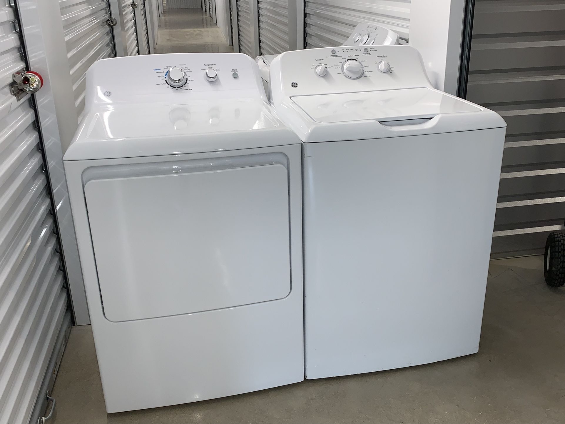 🦋💕 Ge Washer And Dryer Set🥇 Heavy Duty 🐳Big Capacity