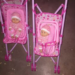 Located In Palmdale California Baby Doll Stroller Car Seat Pacifier