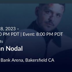 Christian Nodal Tickets
