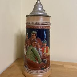 Gerzit Lidded Beer Stein