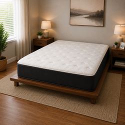 Brand New Queen Size Mattress 13” Thick - High Quality & Comfort | Factory Sealed | Same Day Pickup & Delivery Available